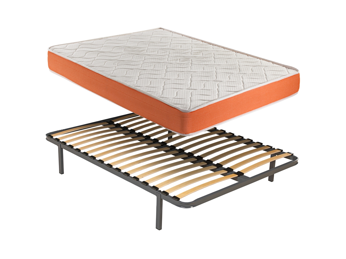 Pack Smartcell Cama + Colchão Visco (105 x 190 - 48 Cm de Altura)