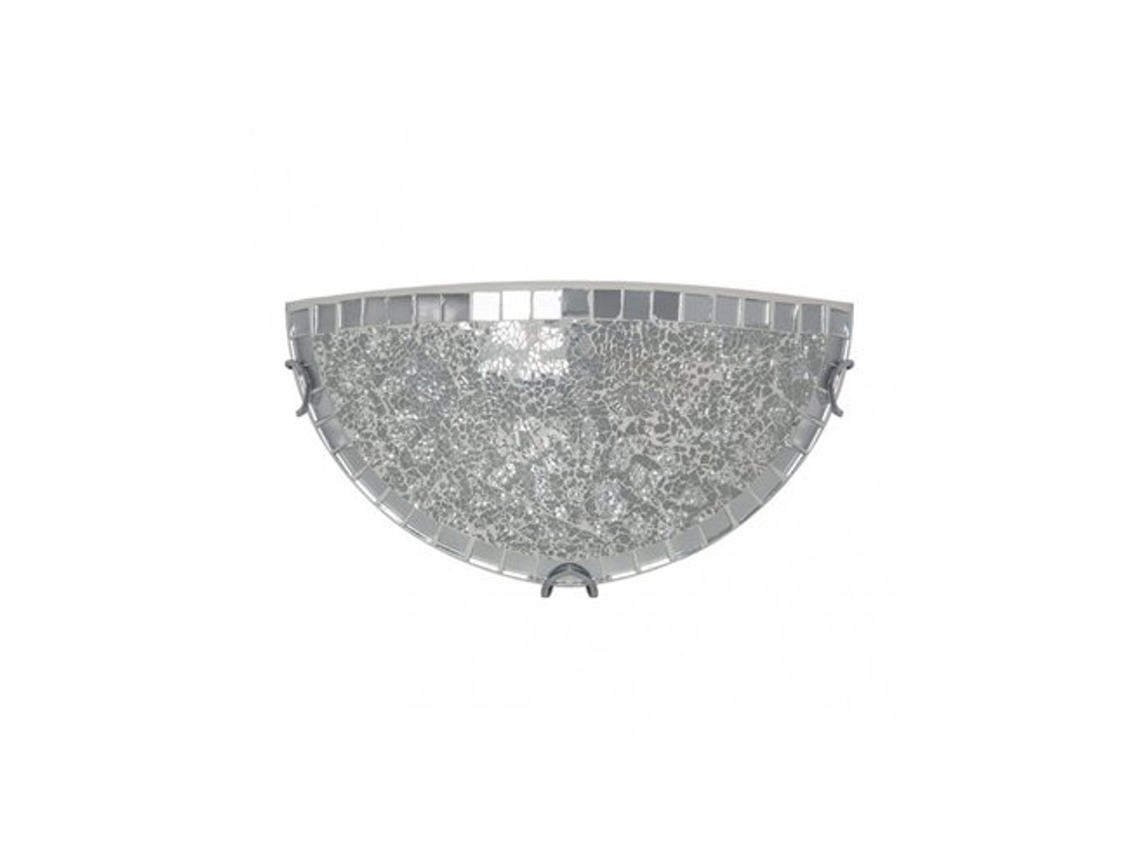 Candeeiro de Parede Tenor 1Xe27 Mosaico Cromo 16X30X8 5 Cm FABRILAMP