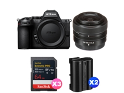Z5 Ii + 24 50mm F/4 6.3 + 3 Sandisk 64gb Extreme Pro Uhs ii Sdxc + 2 Nikon En el15c + Ebook “20 Dicas para Fotos Que Impressionam” NIKON