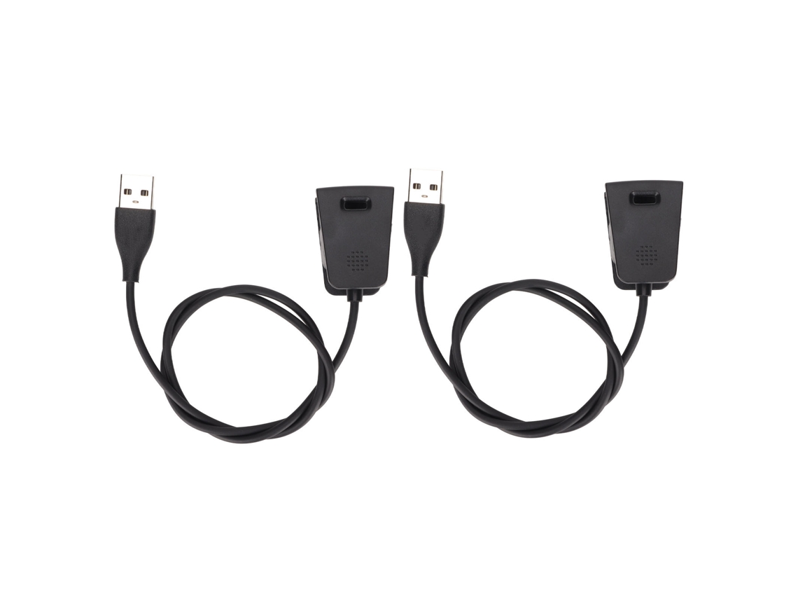 Carregador USB S/MARCA para Fitbit Charge 2, com Dock e Clip