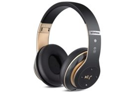Auriculares Intra Sem Fio Dobráveis Alta Fidelidade Embutido Controle Yizhood Bluetooth Preto