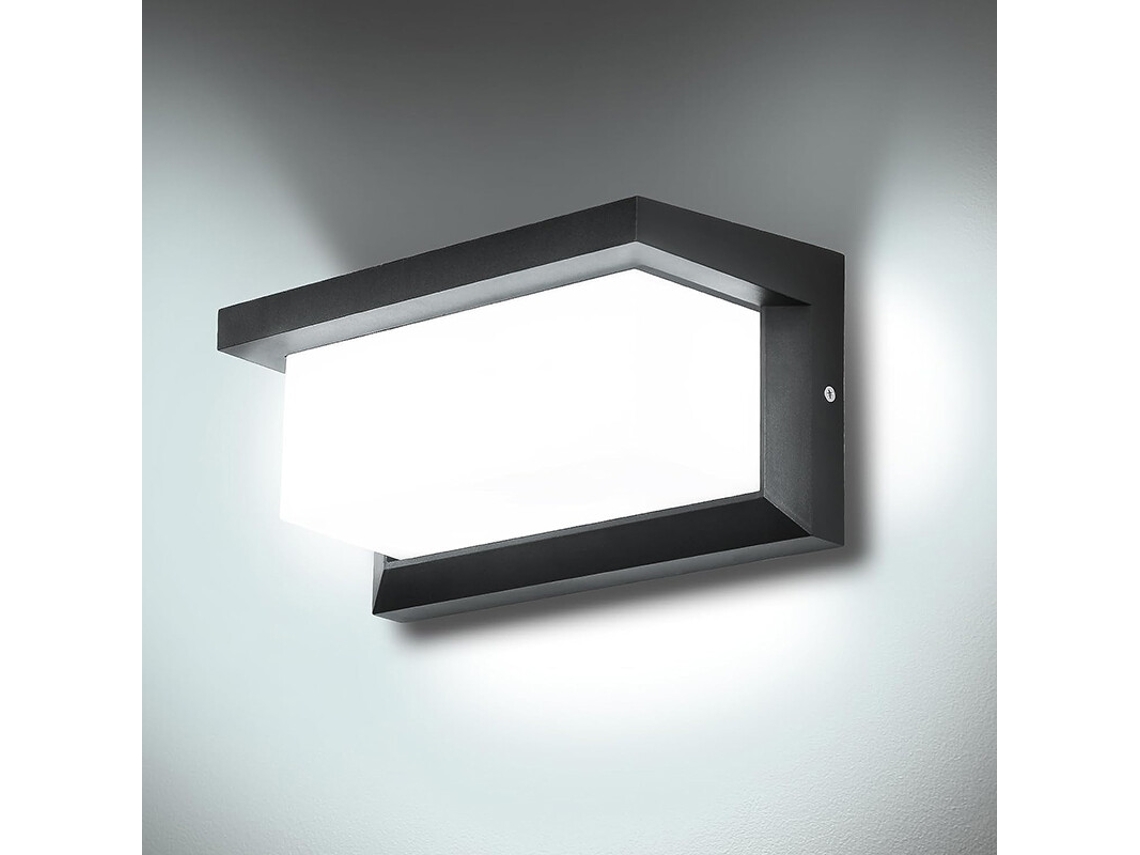 Luminária De Parede Led À Prova Dágua Para Áreas Externas, Iluminação Externa, Jardim Moderno Com Sensor - Branco Frio SUNNY SPACES