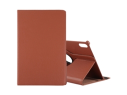 Capa Protetora Halinuia Para Lenovo Tab P12 Pro 12.6 Estojo De Couro Lichia Liso