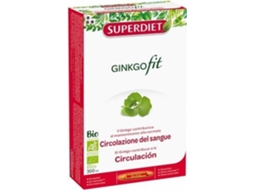 Suplemento Alimentar SUPERDIET Ginkgofit Biloba (20 ampolas de 15ml)