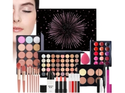 Kit De Maquiagem - Paleta De Batons E Pincel | Kit Completo