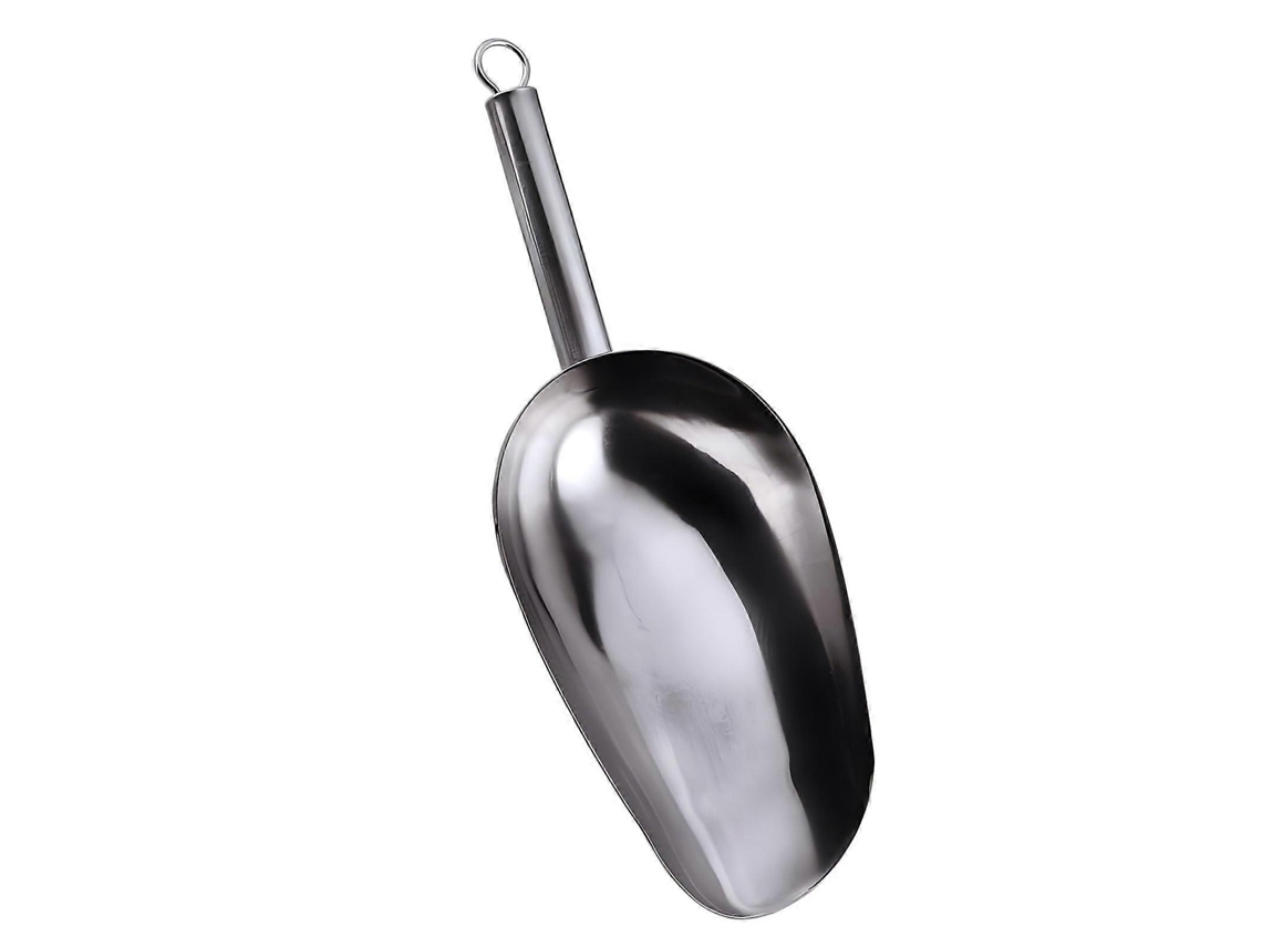 Pá De Aço Inoxidável Espessa, Resistente À Ferrugem, Multiuso Para Cozinhar E Fazer Gelo.