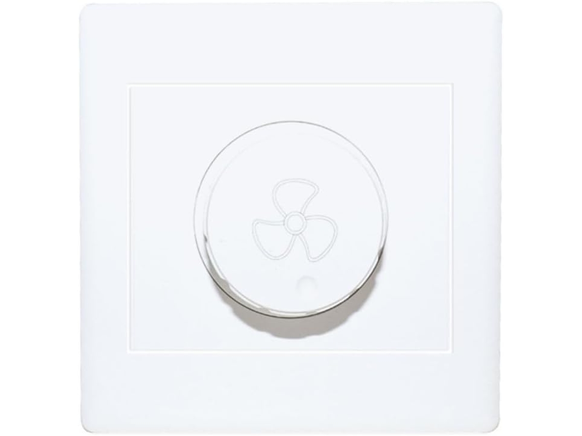 Interruptor Dimmer De Luz 220v Ac E Controle Velocidade Para Ventilador Teto Instalação Em Parede, Caixa De