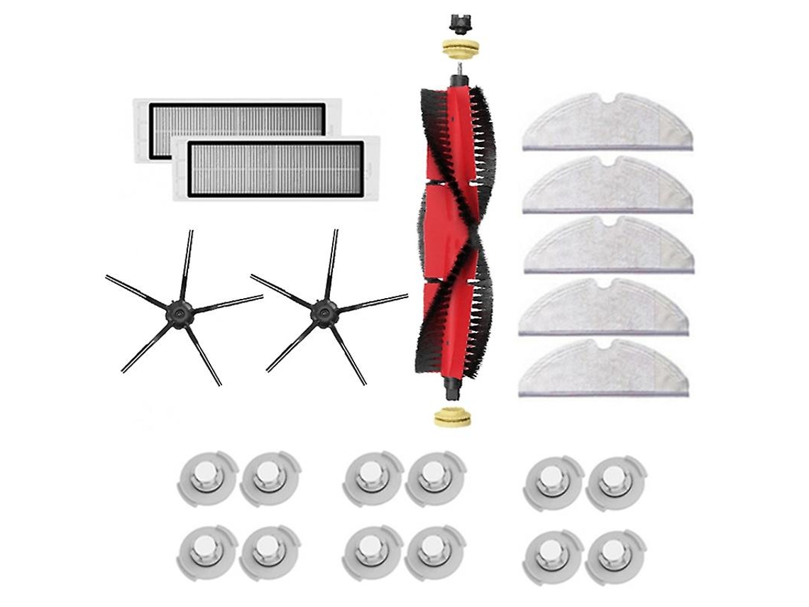 Pacote com 22 Peças Kit para Mijia Roborock S5 S5 Filtro Mop Escova de Limpeza