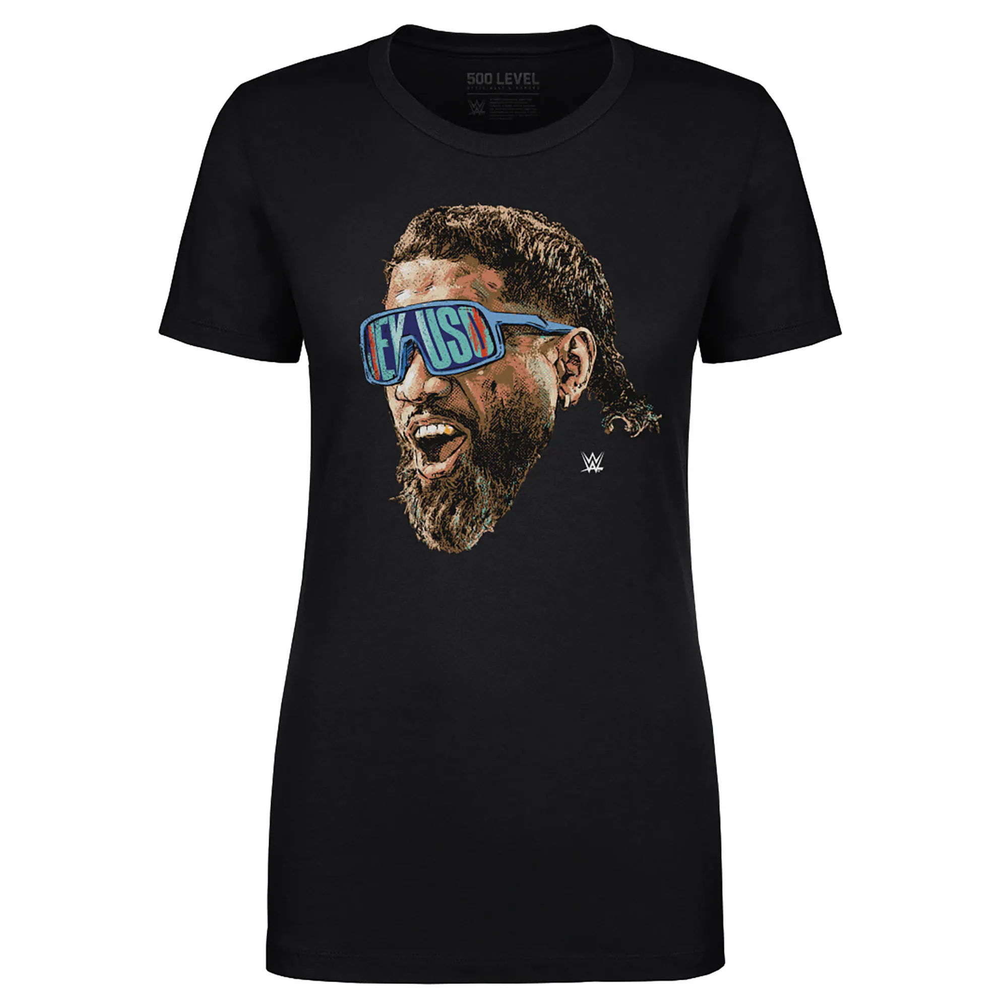T-shirt Rockinstone Wwe Fans Black Jey Uso Sunglasses T-shirt Unisex Adults-m