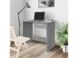Vidaxl Secretária 100x50x76 Cm Derivados De Madeira Cinzento Sonoma