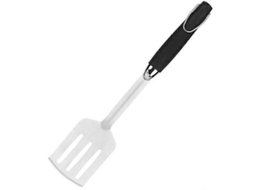 Conjunto De 3 Peças De Utensílios Para Churrasco Em Aço Inoxidável: Garfo, Espátula E Pinça Com Cabo Resistente Ao Calor Para Grelhar Ao Ar Livre.