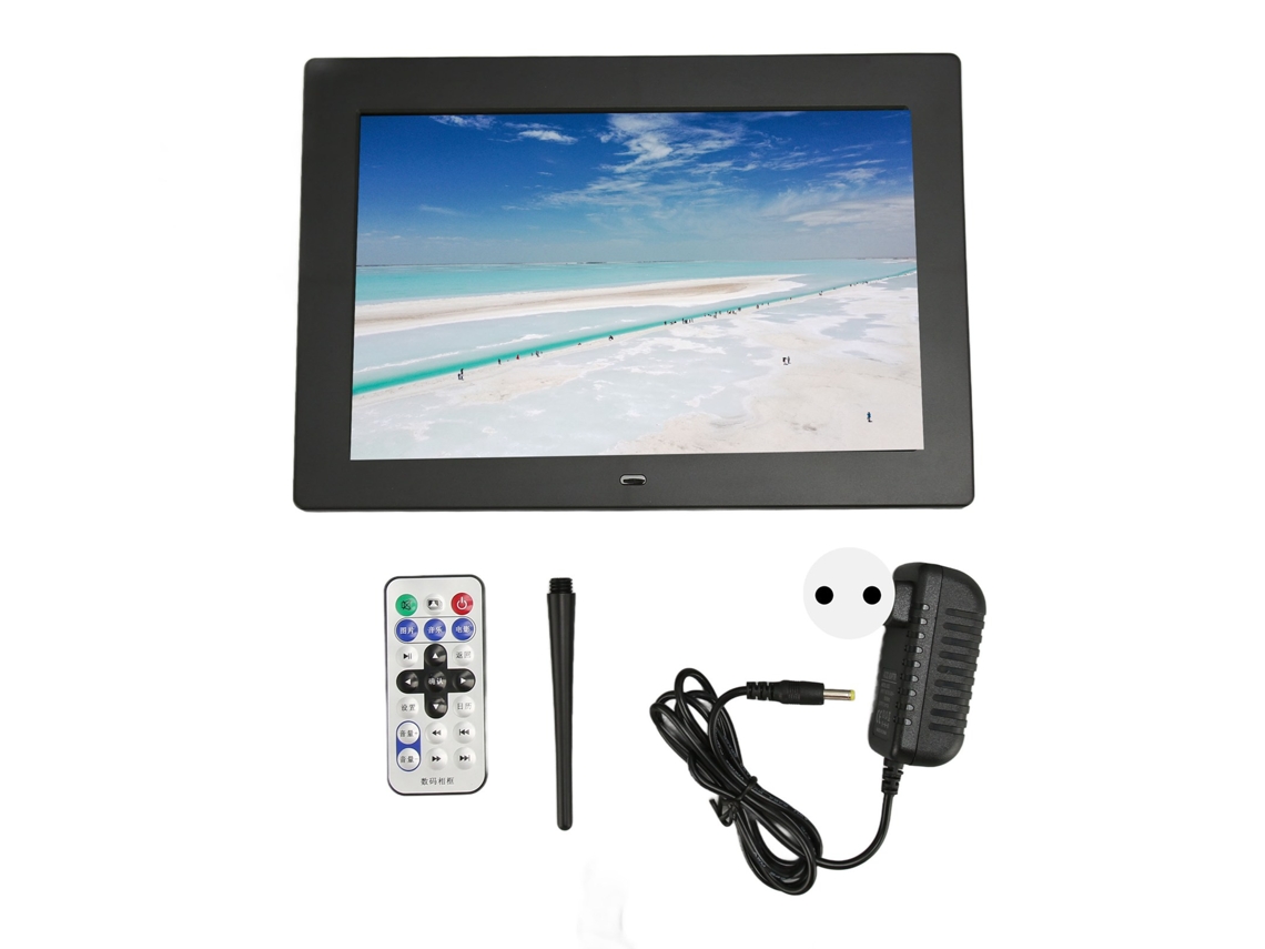 Aetheria quadro Digital de Fotos 10 Polegadas Ips Hd 1280x800 com Controle Remoto e Modo Dual