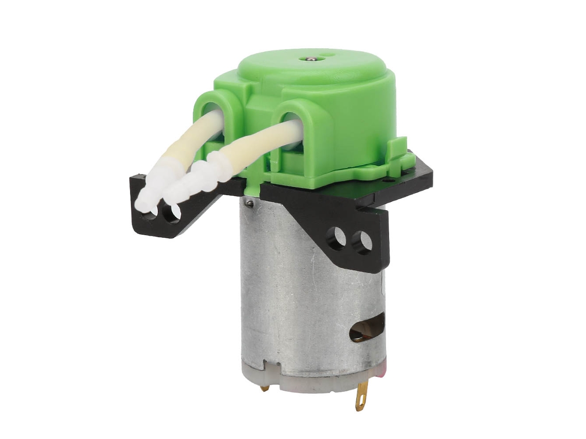 Bomba Peristáltica Micro 6v Para Aquário Laboratório Análise 2*4mm Verde