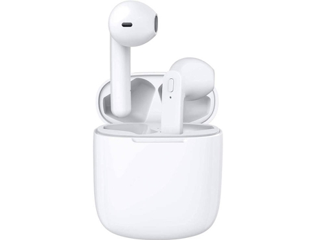 Auriculares CHRONUS T12/325-R1 (In Ear - Microfone - Noise Canceling - Branco)