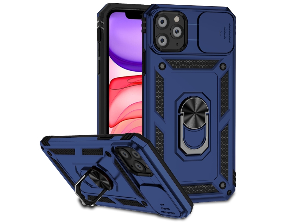 Capa Para Iphone 11 Pro Max - Suporte Deslizante Para Câmera