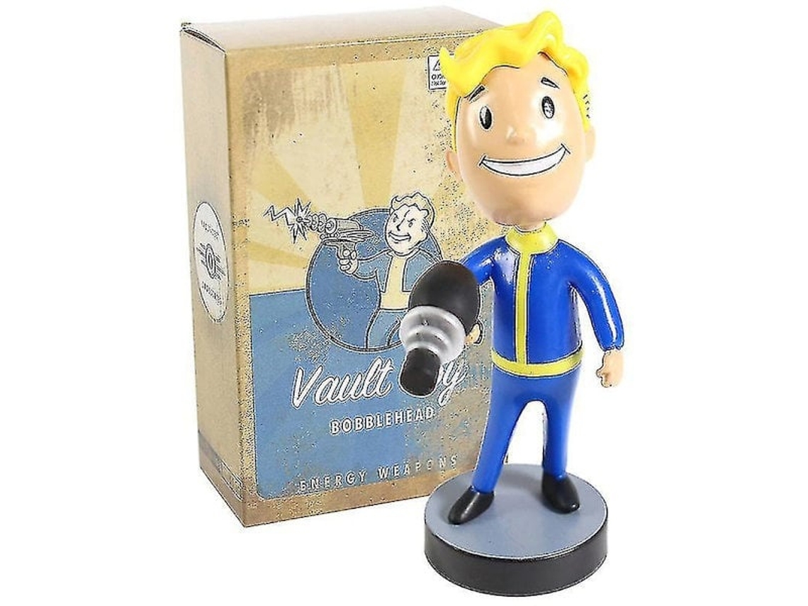Lurelia Figura Vault Boy Cabeça Oscilante Em Pvc, 12 Cm, Colecionável 7 Estilos, Estilo B Energiv