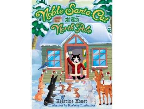 Livro Noble Santa Cat of the North Pole Kristine Monet (Inglês)