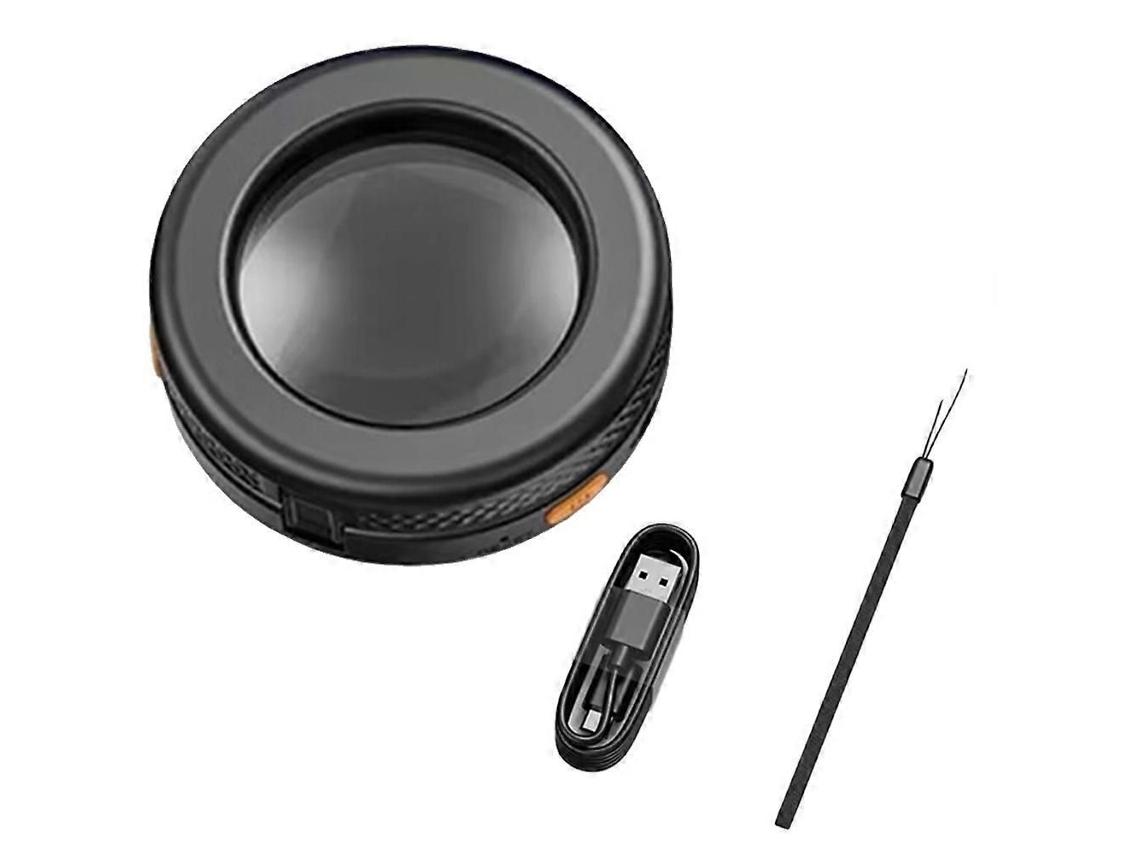 Microscópio Digital Portátil 500x Com Tela Ips De 2 Polegadas, Lupa Dobrável Com 8 Luzes Led Para Reparos Em Eletrônicos E Joias.