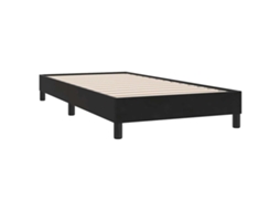 Bed Frame, Bed Frames Vidaxl Preto Veludo (100 X 210 Cm)