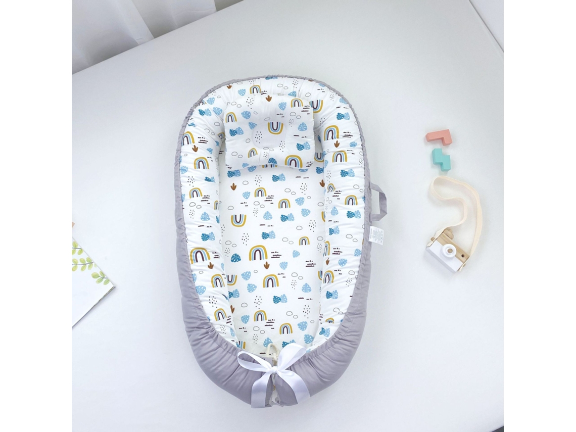 Criança Recém nascida 85 * 50 * 12cm ZSANFS (rainbow Azul)