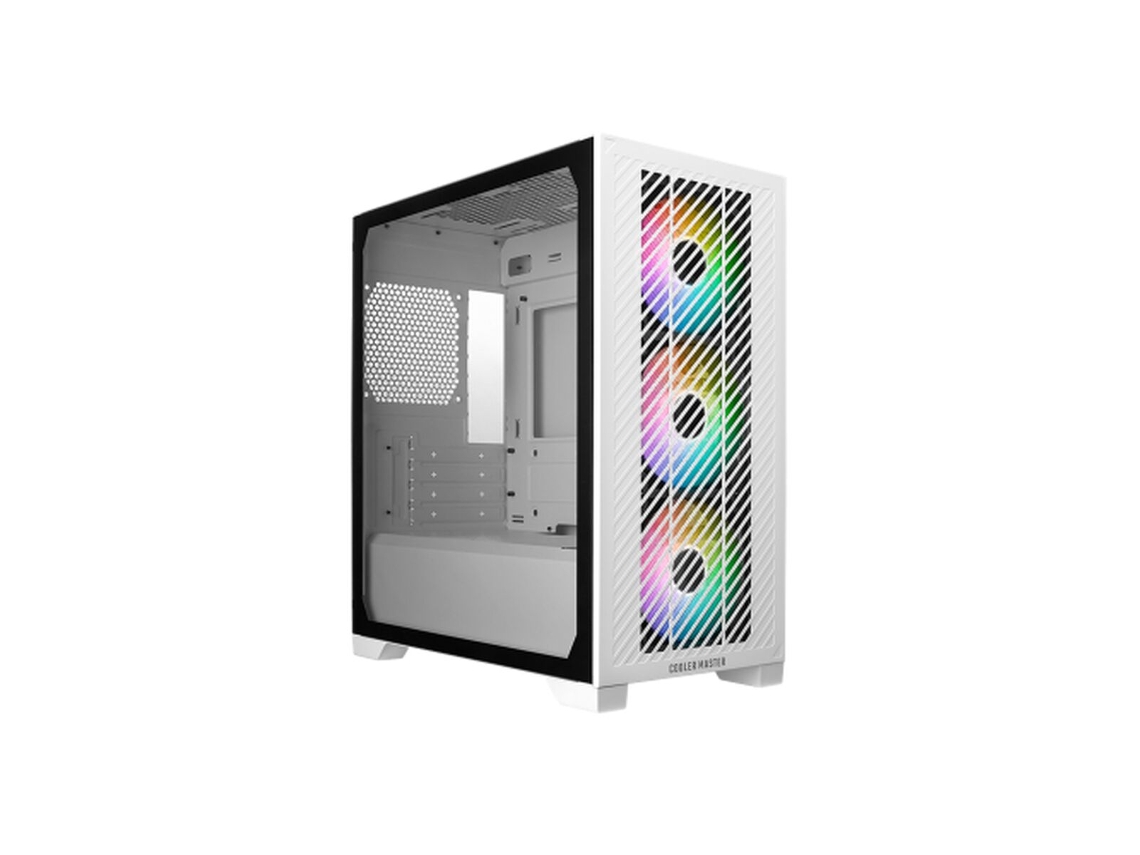Caixa Semitorre ATX COOLER MASTER Elite 301 (Branco - Mini-Tower)