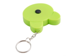 Régua métrica portátil com design animado e encaixe por chaveiro, retrátil automática, 0-150 cm (0-60 polegadas), escala métrica para...