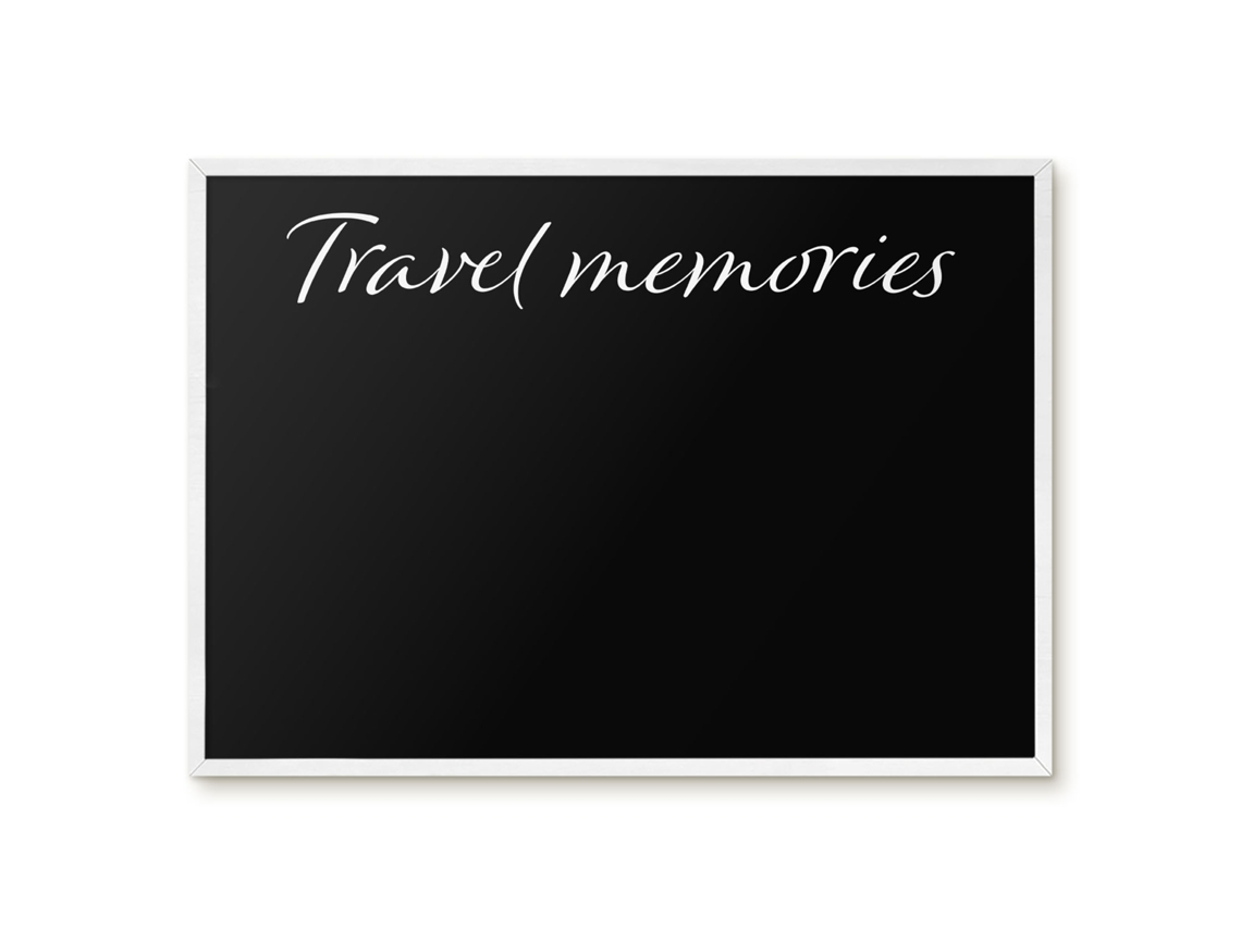 Magnetic Glass Board Travel Memories For The Hall Espelharte (70x50 Cm)