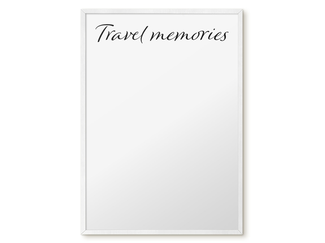 Magnetic Board For Wall Travel Memories For The Bedroom Espelharte (50x70 Cm)