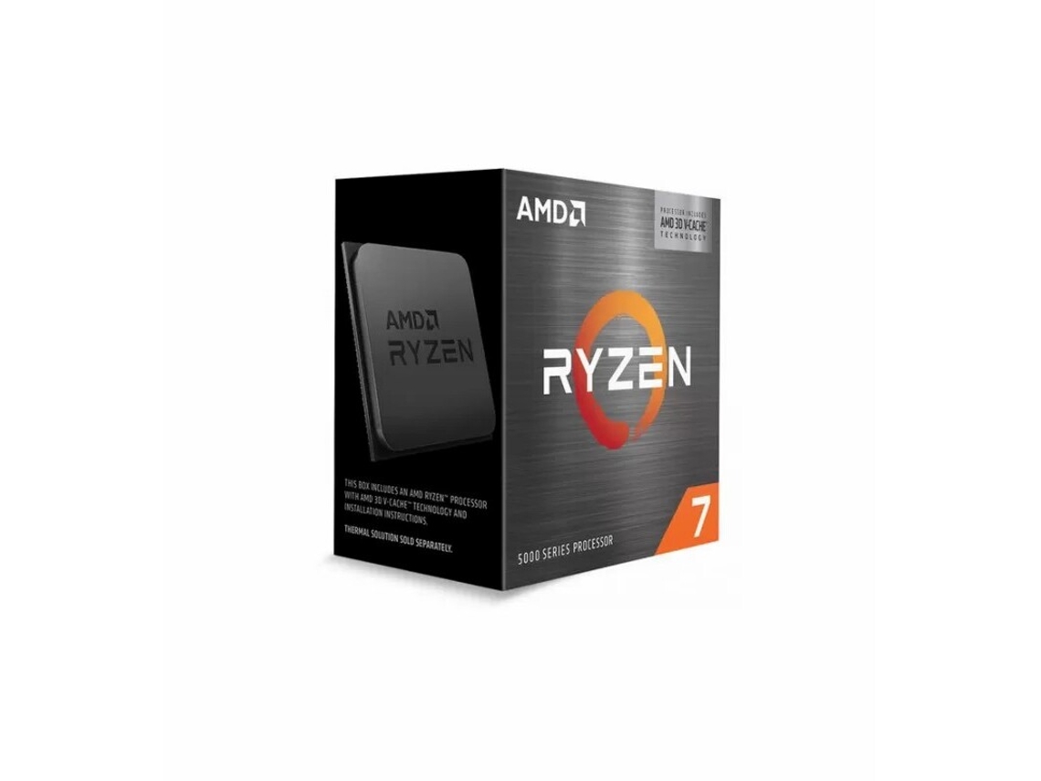 Processador AMD Ryzen 7 5800X3D (Socket AM4 8Core 3.4Ghz Turbo 4.5Ghz 100 MB) Worten.pt