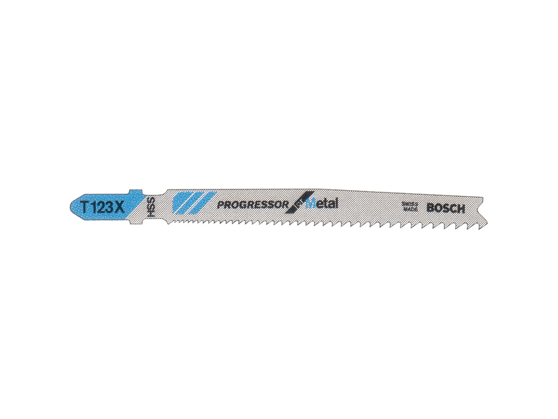 Lâmina de Serra Vertical BOSCH T 123 Xf Progressor para Metal