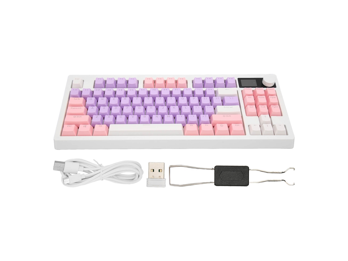 Teclado Gamer LAXISCREED 3 Modos 16 Efeitos de Luz