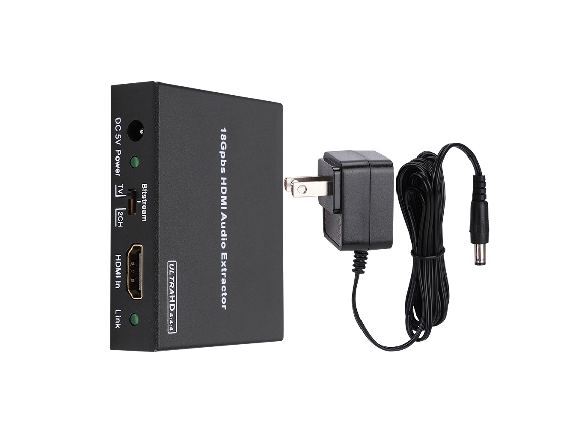 Yncm-extractor De Áudio Hdmi 4k Hdcp 2.2 18gbps