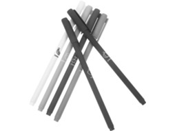 Conjunto De 6 Canetas Ergonômicas Pretas Sewacc Para Estudantes E