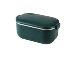 Panela Elétrica De Arroz De 48 W, 220 V, 1 L, Com Panela Interior Amovível Em Aço Inoxidável - Verde - Ficha Padrão Europeu