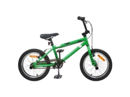 Vidaxl Bmx 16 Polegadas Para 5-8 Anos Verde