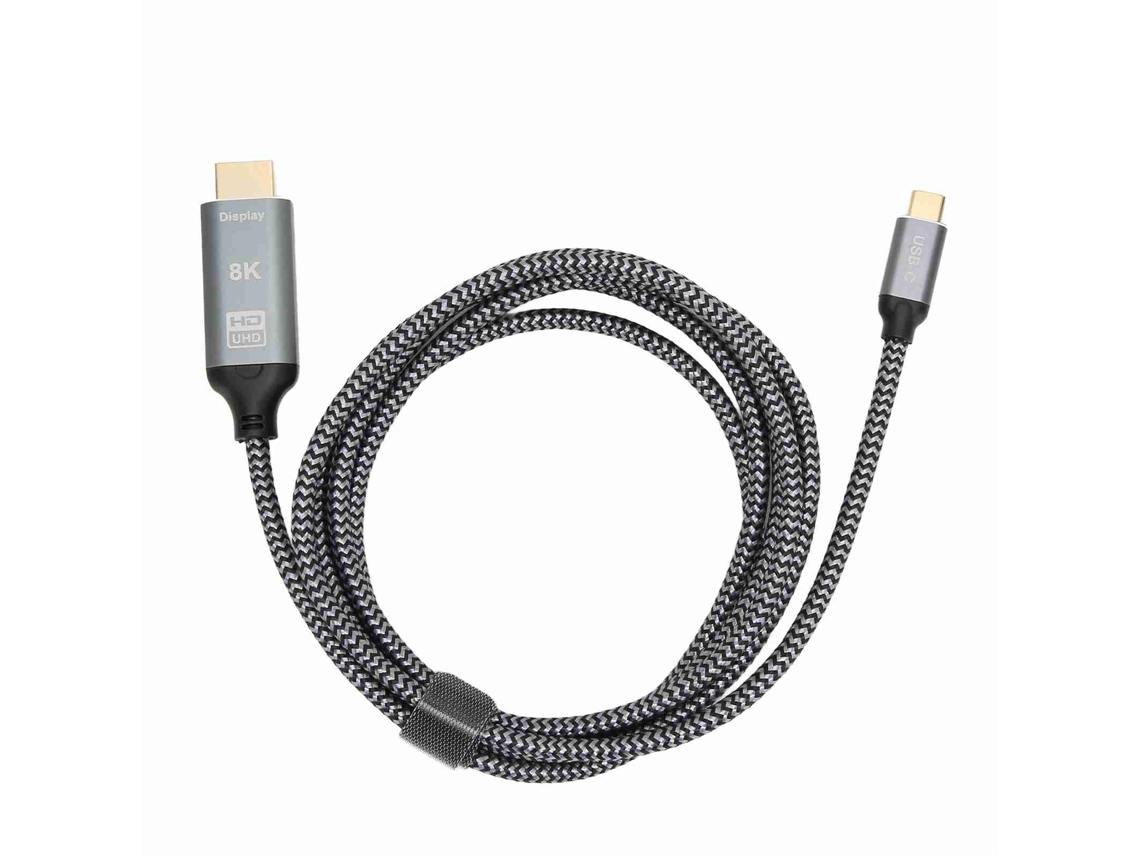 Aetheria cabo Adaptador Usb C 3.1 para Hd Multimedia Interface 8k 4k 2k Male To Male Tipo C