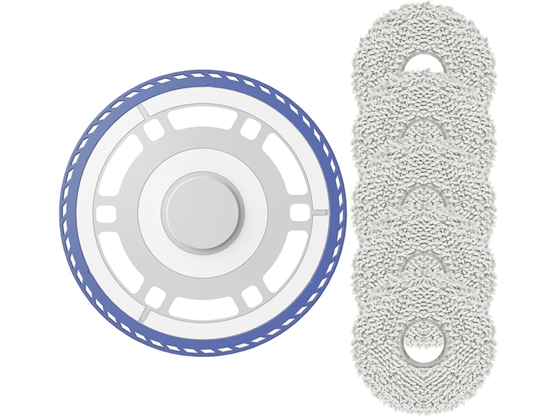 Panni E Staffa Di Ricambio In Microfibra Lavabili Per Ecovacs Deebot