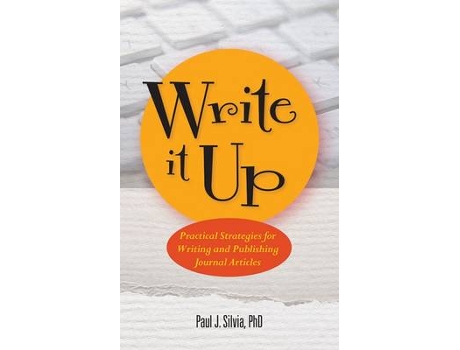 Livro write it up de paul j. silvia (inglês)