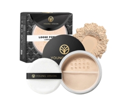 Pó Solto Translúcido De Longa Duração, Essencial Para Maquiagem Facial, Disfarça Linhas Finas, Leve, Adequado Para Uso Diário 02 Everley891