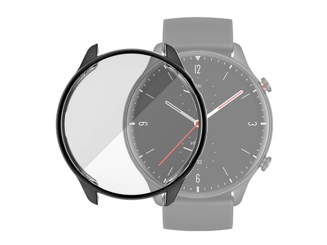 Capa Protetora De Tpu Com Revestimento Eletroplástico Para Amazfit Gtr 2