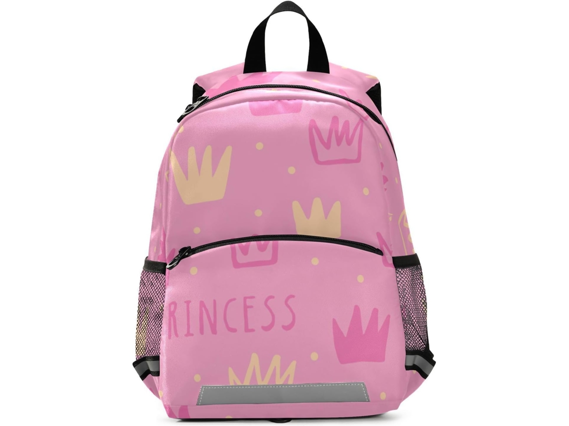 Mochila Infantil Princesa Feliz Mnsruu Pequena Para Crianças Pré-escolar De Viagem Meninos Meninas