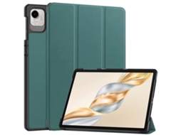 Capa De Couro Para Tablet For Honor Pad X9 Pro Custer Pure Color Com Suporte Triplo