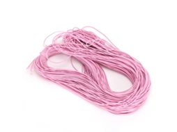 Corda Elástica Conta 1,5mm 100m Rosa Claro Bijuterias