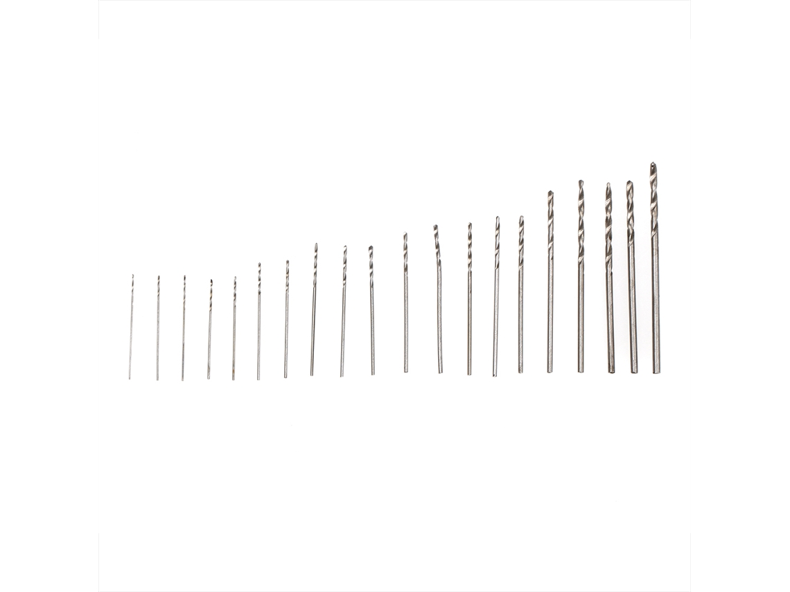 Conjunto Mini Brocas Hss Para Madeira Com Estojo