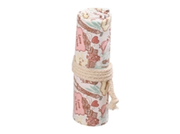 Funda Roll Up Para Lápices Con 36 Slots Canvas Capacidad Grande Durable Portátil Niños Niñas
