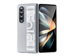 Capa Dobrável Para Celular Com Suporte De Pulseira De Silicone Para Samsung Galaxy Z Fold4