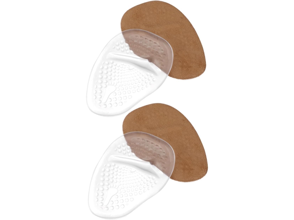 Galpada 2-pares De Palmilhas Calcanhar E Protetores Antepé Espessados Para Uso Em Sapatos Salto Alto Tênis Femininos