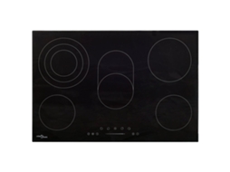 Hob, Hobs Vidaxl Preto Vidro (90 Cm)