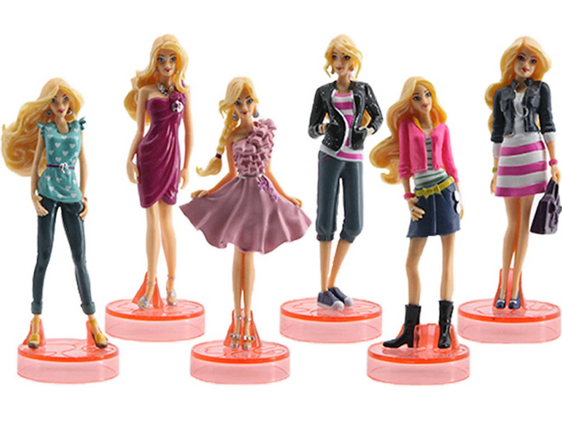 Figuras EASTVAPS Princess (6 Peças)
