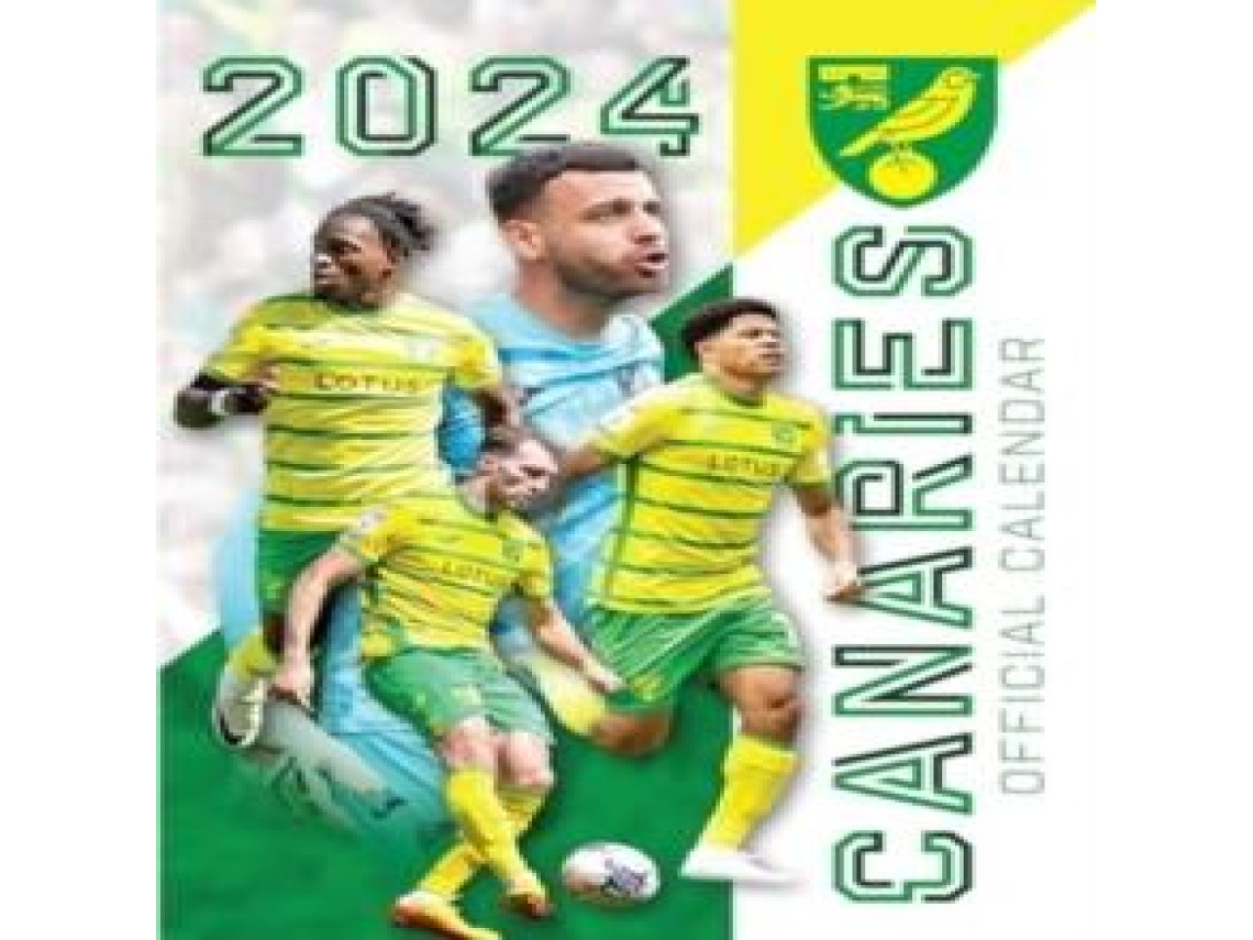 Livro Official Norwich City FC Calendar 2024 de Twocan Books (Inglês)